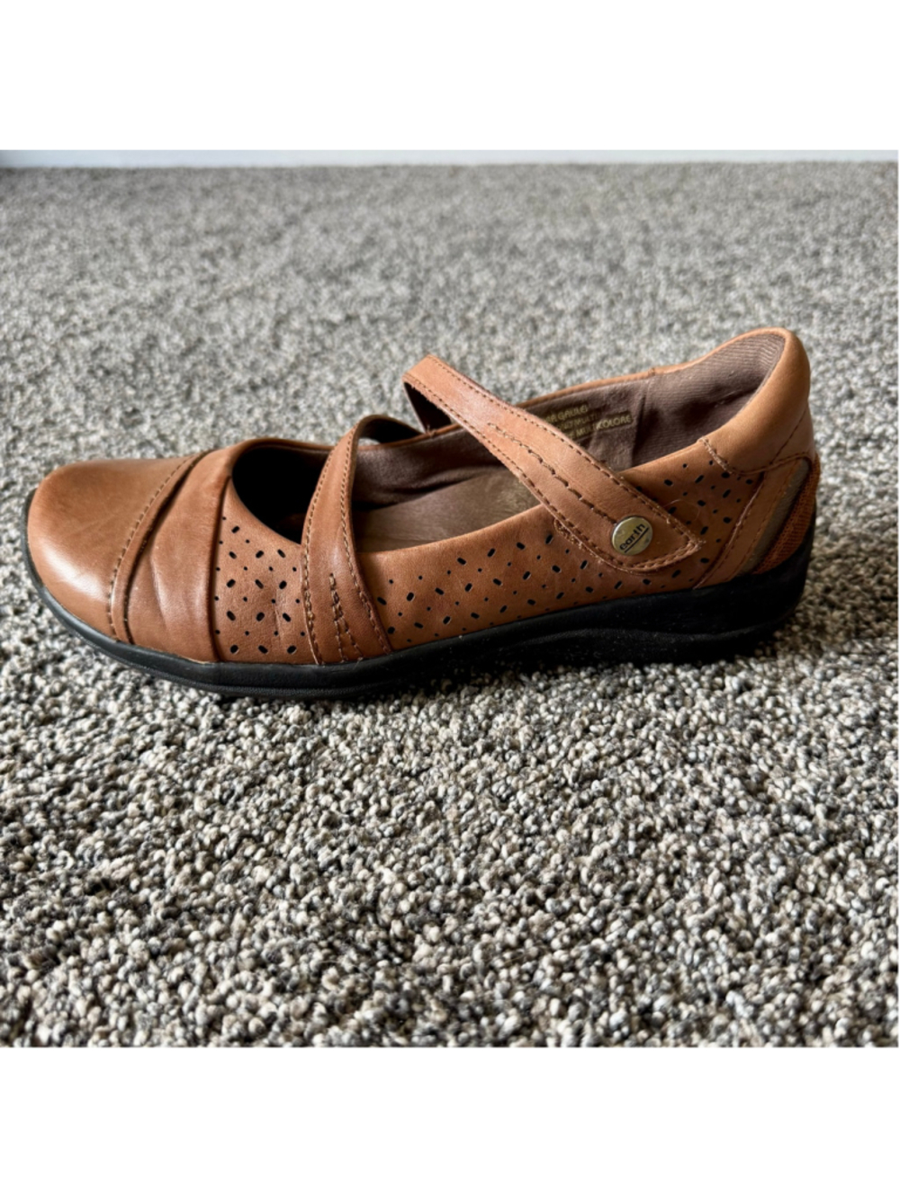 Women's Earth Galilei Almond Multi Calf Leather Mary Jane Size 7.5 - Picture 11 of 12